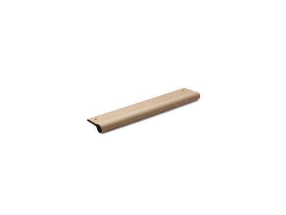 made measure leather pull recessed natural leather  